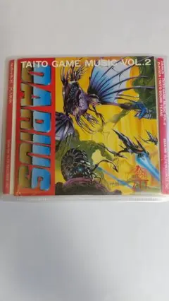 タイトー　ゲームミュージック　Vol.2　ダライアス　プラケース無
