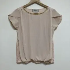 ROPE ロペ　トップス　ブラウス 半袖　ピンク　Mサイズ