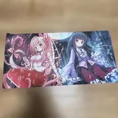 東方project 蓬莱山輝夜　藤原妹紅　プレイマット　ラバーマット