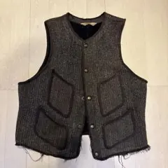 40s brown's beach vest ブラウンズビーチ　M程度