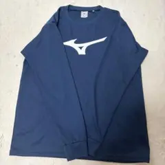 Mizuno ネイビー 薄手長袖シャツ M