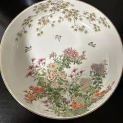 有田焼　幸山窯　ヴィンテージ大鉢金彩