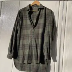 Euro Vintage 60s〜70s グランパシャツ
