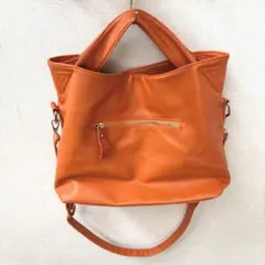 2way ショルダーバッグ ビタミンカラー オレンジ