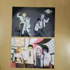 カラフルピーチ実写ブロマイド たっつん、もふ、ヒロ、シヴァ、どぬく