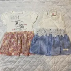 新品　タグ付き　90cm ワンピース　セット