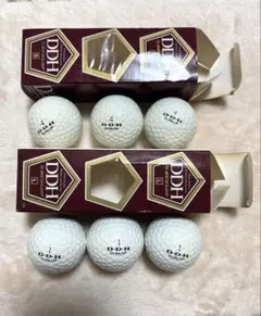 未使用　DUNLOP DDH ゴルフボール 6球 S・L ビンテージ ダンロップ