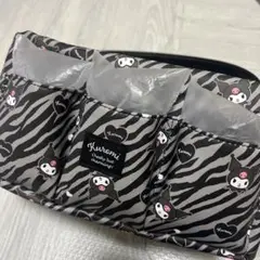 【新品未使用】サンリオ しまむら クロミ 収納ケース ゼブラ