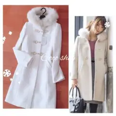 新品❤️ミッシュマッシュ ビット付きダッフルコート アプワイザーリッシェ