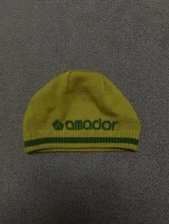 amador JOGARBOLA ニット帽 イエロー
