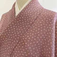 【和】10749y 着物 小紋 小花文様