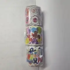 カラフルマスキングテープ3個セット