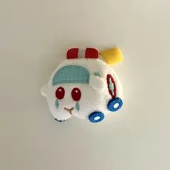 救急モルカー ぬいぐるみバッジ