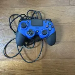 PS4 、PS3、Switch、PC、Android有線コントローラー 青