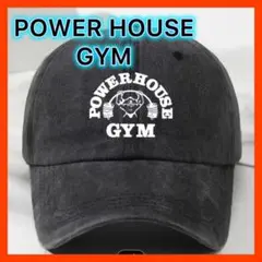 【新品】POWERHOUSEGYM キャップ　帽子　パワーハウスジム　ブラック