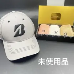 ◯未使用品 ブリヂストンゴルフ キャップ タオルハンカチ セット