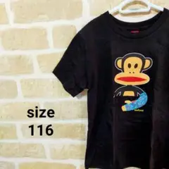 small paul モンキーTシャツ 116サイズ ブラック