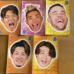 日本ハムファイターズ　超夏祭り　ステッカー5枚セット