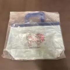 リトルツインスターズ　キキ ララ　クリアトートバッグ　サンリオ　Happyくじ