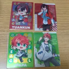 カラフルピーチ じゃぱぱ　ゆあんくん　 ウエハース 4枚セット