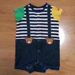 ミキハウス　半袖　ロンパース