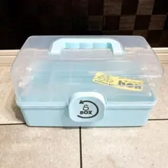 水色 収納ボックス 中型