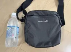 mont-bell ショルダーバッグ　ダークグレー　トラベルタフショルダー