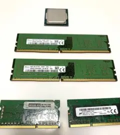 Core i3-6100/デスクトップ4GB×2枚 ノートPC 2GB×2枚