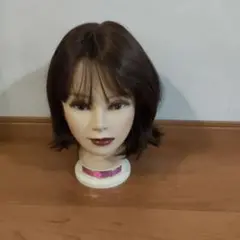 ブラウン ボブ　ウィッグ 前髪あり　⑥