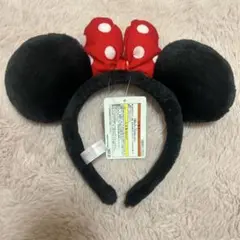 ミニーマウス風カチューシャ