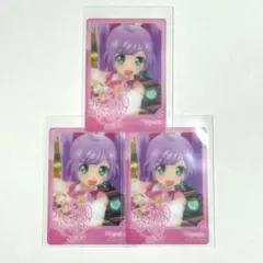 プリパラ　トレーディングミニクリアカード　ヴィレヴァン　真中らぁら