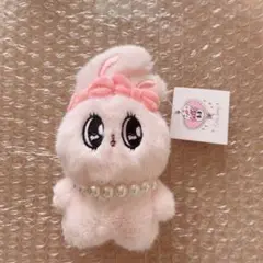 【新品】エスターバニー　ぬいぐるみ　キーホルダー　ピンク　ミニ