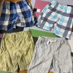 ハーフパンツ 90センチ4着セット