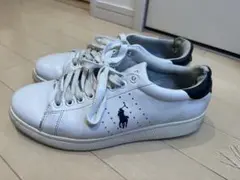 Polo Ralph Lauren ホワイトスニーカー　41サイズ26.5cm