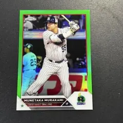 99枚限定 村上宗隆 2023 Topps Chrome NPB GREEN