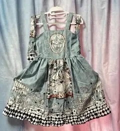 不思議の国のアリスデザイン ロリータ服 中華製 Mサイズ