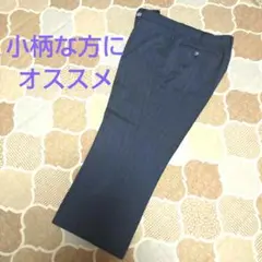 【クリーニング済】夏用スラックス　グレー　小柄なかた向き　シニア用