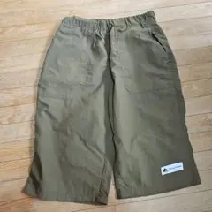 LOGOS　カーキ ハーフパンツ ポケット付き