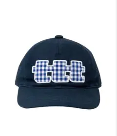 TTT gingham check logo cap　ギンガムチェック　キャップ