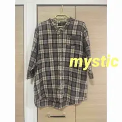 【値下げ】mystic チェックシャツ チュニック 890円→444円