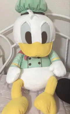 ディズニードナルドダック ぬいぐるみ シェフ