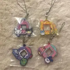 たまごっち　一番くじ　F賞　きらきらラバーチャーム　4種セット