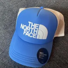 THE NORTH FACE 青 キッズキャップ