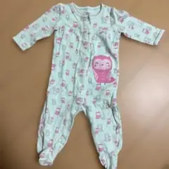 CARTERS simple joy 足つきロンパース フクロウ 3-6m