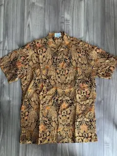 柄シャツ　XL