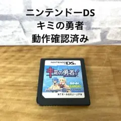 【レア】 キミの勇者 ニンテンドー DS ソフト 動作確認済み