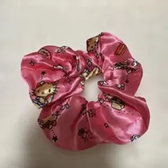 キティちゃん 日焼けキティ シュシュピンク