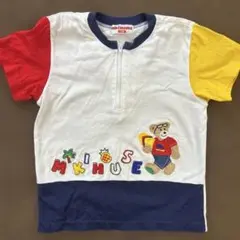 miki HOUSE カラーブロック Tシャツ 110