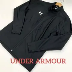 UNDER ARMOUR スポーツウエア　ジャージ　XL 黒＃1741