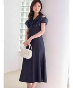 2WAYシアーラッフルドッキングワンピース MERCURYDUO